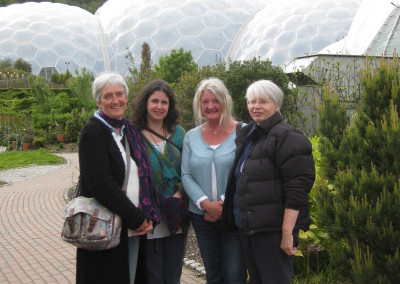 The Quartet playing at The Eden Project